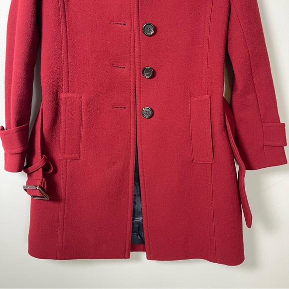 J. Crew Double Cloth Belted Wool Trench Coat - Picture 9 of 16